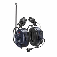PELTOR WS LITECOM PLUS  LPD BLÅTAND HJÄLMFÄSTE