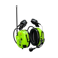 PELTOR WS LITECOM  III  PMR HI-VIZ BLÅTAND HJÄLMFÄSTE